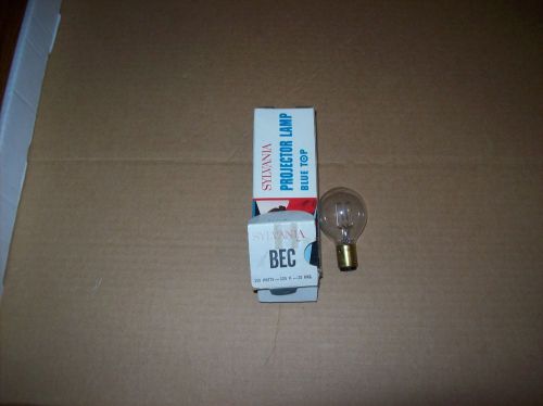 2 nos projector bulb sylvania  bec 115-120 v 150 watt for sale