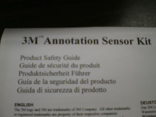 Scp Annotation Sensor 78-6969-9933-9