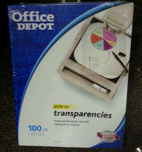 Office Depot Write-On Transparency Film