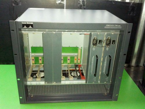 Cisco ics 7700/7750 integrated com system w/ 2 psus. for parts/repair-sold as is for sale