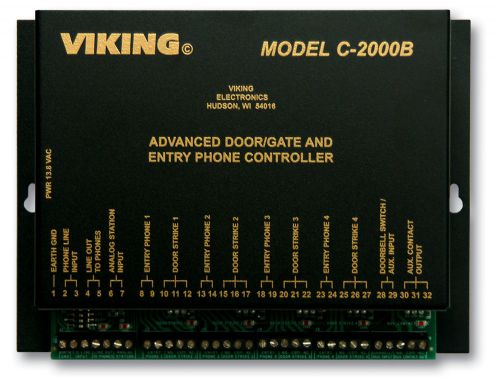New viking viki-vkc2000b viking c-2000b door entry controller for sale