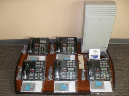 Nortel Norstar MICS Office Phone System Meridian (5) M7310 display phones