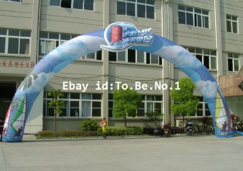 New inflatable promotion games advertising archway 10*5 for sale