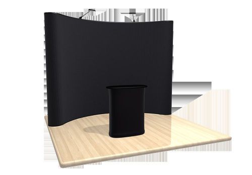 Aspen 10ft curved pop-up display - full fabric for sale