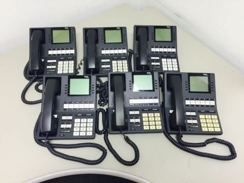 Lot of 6 axxess/inter-tel executive terminal 550.4500 phones for sale