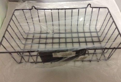 BRADY MS-RACK Black Prinzing Wire Basket - Wall Mounting Black P7