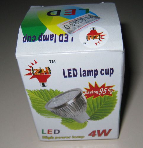 Mr16 gu5.3 led spotlight bulb lamp 3 watt ac warm white 220v for sale