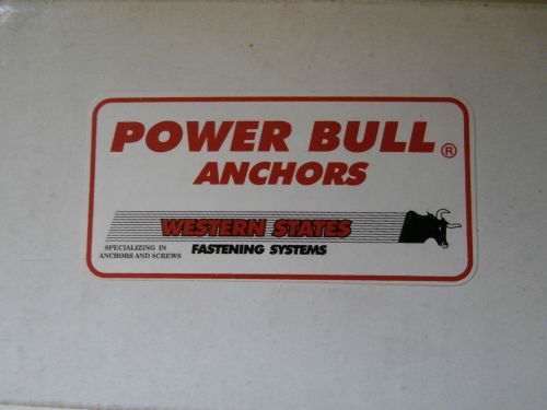 Power Bull Hammer Drive Anchors 1/4 x 1-1/4 400 ct