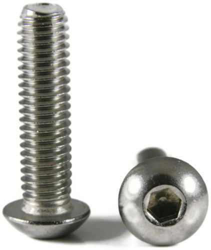 Stainless Steel Button Head Screws 7/PCS 5/16-18x5/8  5/16-18 x 5/8&#034;  Total of 7