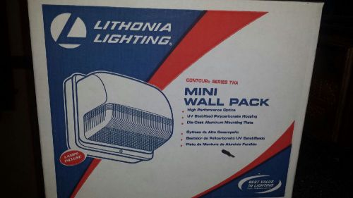 NEW  Lithonia Lighting  TWA 100 M TB LPI Mini Wall Pack