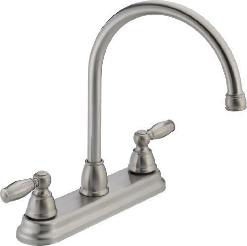 Peerless P299565LF-SS Apex Two Handle Kitchen Faucet  Stainless