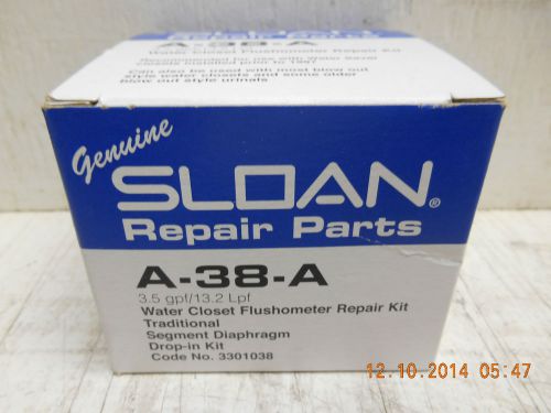 Sloan A-38-A 3.5 gpf Water Closet Flushometer Repair Kit *BRAND NEW* FREE SHIP!