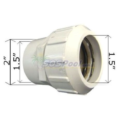 21098-150-000 -- 1-1/2&#039;&#039; COPPER TO PVC ADAPTER compression fitting