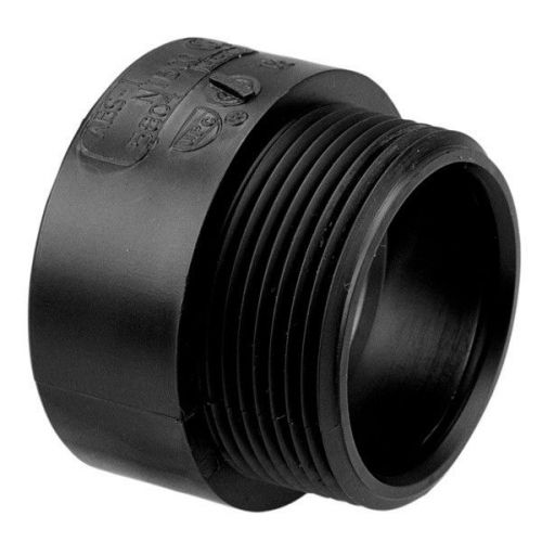 Abs male adapter - 4&#034; dwv 4 for sale