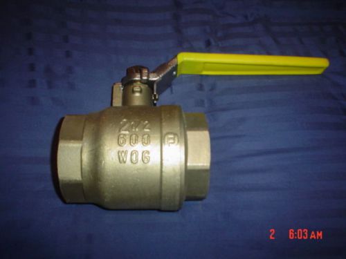 2 1/2  inch brass ball valve fortune for sale