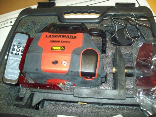 CST Berger Lasermark Rotary Laser Level Indoor Outdoor Self Leveling LM800 NEW
