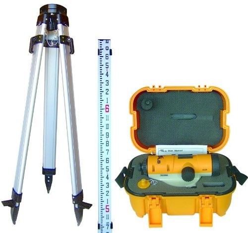 Transit automatic optical level kit laser leveling tool tools tripod survey for sale