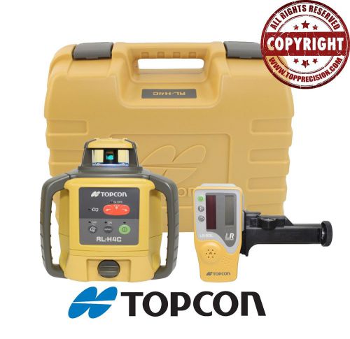Topcon rl-h4c self-leveling rotary grade laser level, slope matching for sale