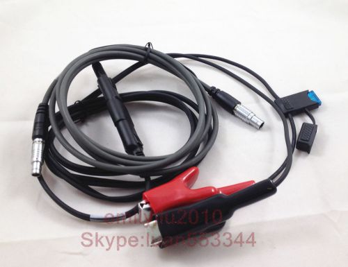 NEW External Power Cable with alligator clips for TOPCON GPS to PDL HPB