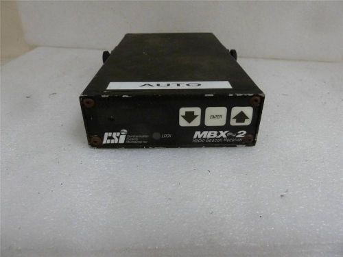 *as is* csi mbx-2 dgps 283.5-325.0 khz radio beacon receiver for sale