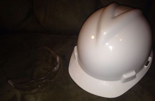 Hard hat adjustable suspension white work construction lightweight protection for sale