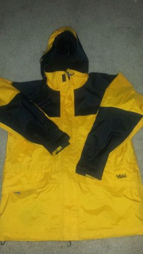 Viking tempest ii stroller jacket for men, yellow/black, size l for sale