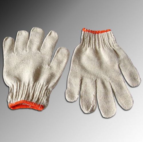One pair gloves construction of protective gloves cotton gloves workers gloves for sale
