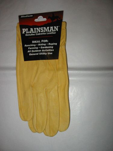 Plainsman Gloves 1 Pair Medium - New with Tags