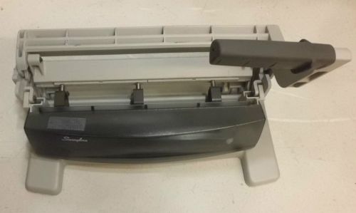 Swingline 3 Hole Paper Punch # 74357 Office Craft Supplies Missing Cover Part