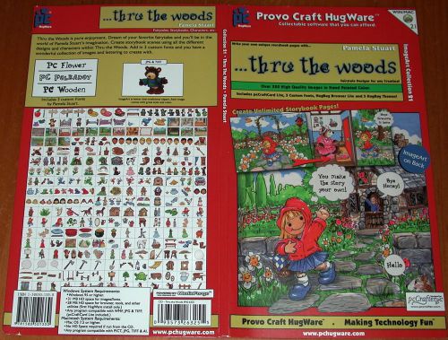 Provo Craft Hugware &#034;Thru the Woods&#034; CD Clip Art by Pamela Stuart