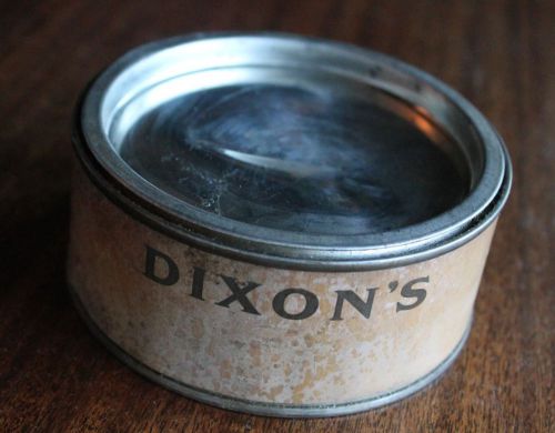 Dixon&#039;s Mold Polish for letterpress printing, cleaning lead molds Star Parts