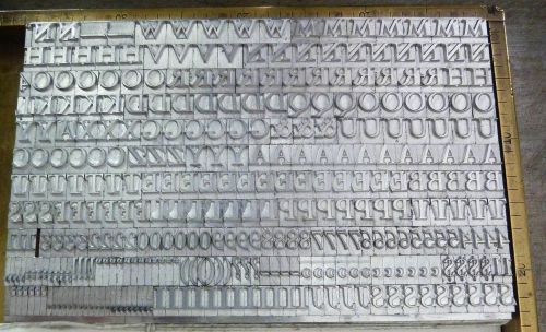 New Letterpress Type - Nicolas Cochin 24pt. Caps