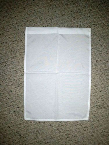 Sublimation blank supplies   heat transfer garden flag blanks qty 10 for sale