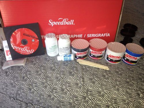 NEW Speedball Ultimate Diazo Fabric Screen Kit