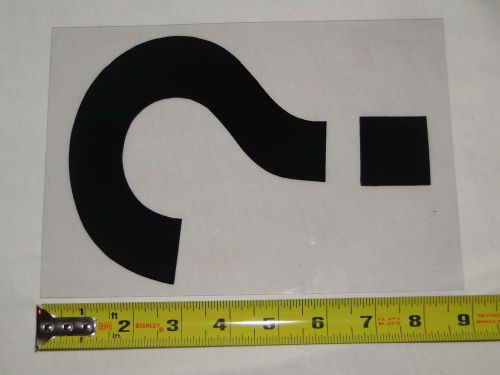 Replacement Plastic Letter for Outdoor Marquee Portable Sign Plastic 9 inch &#034;?&#034;