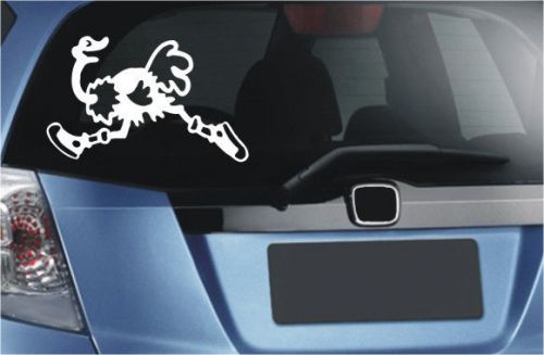 2X Running a Narrow Escape Funny Car Vinyl Sticker Decal Gift Removable - 283