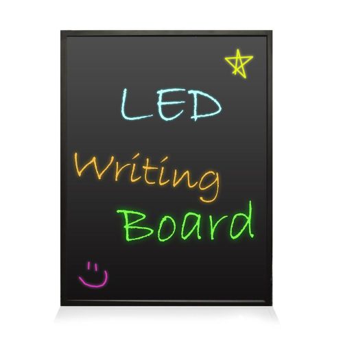 New Pyle PLWB6090 Erasable Illuminated LED Writing Board w/ Remote &amp; 8 Markers