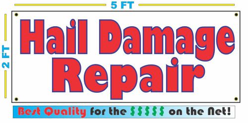 HAIL DAMAGE REPAIR Banner Sign NEW Larger Size Best Quality for the $$$$$$