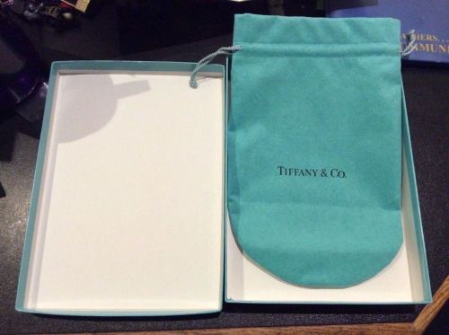 Tiffany &amp; Co Authentic Large Gift Box and Pouch