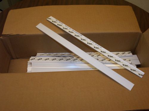 Mylar Price holders 13.5&#034; long by 3/4&#034; box of 48 clear