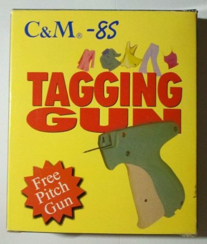 QUALITY CLOTHING PRICE Label Tagging Tag Gun Tagger with 200 3&#034; barbs/Fasteners