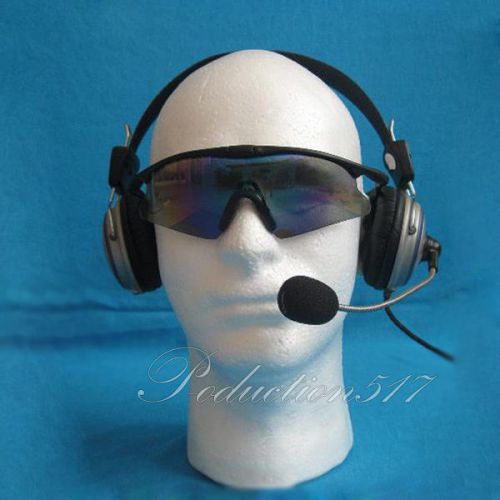 Styrofoam Foam Male Mannequin Manikin Head Model Glasses Wigs Cap Display Stand