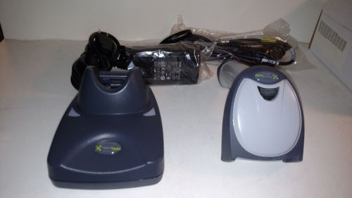 Hand Held Products Wireless Barcode Scanner E153740 and Charger N10410 Adaptus