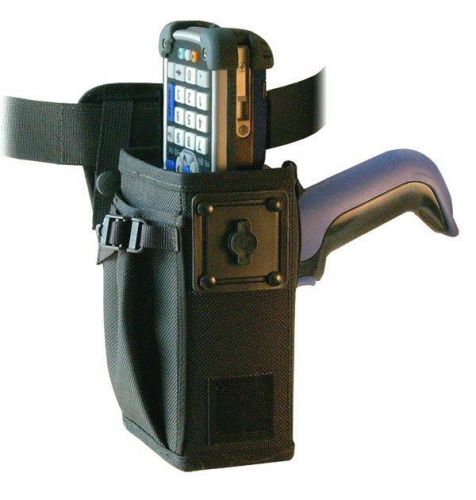 Left/Right Hip Holster for Intermec CK61 with Scan Handle, Belt, Safety Strap