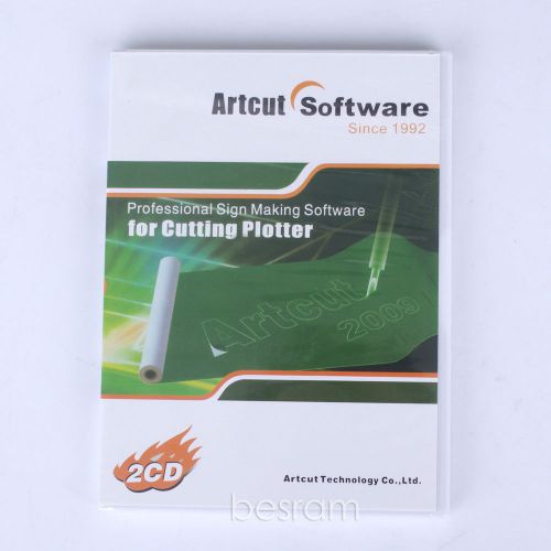 Sales! ARTCUT 2009 Pro Software for Sign Vinyl Plotter Engraver Marker Cutter