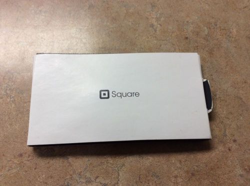 Square credit card reader.