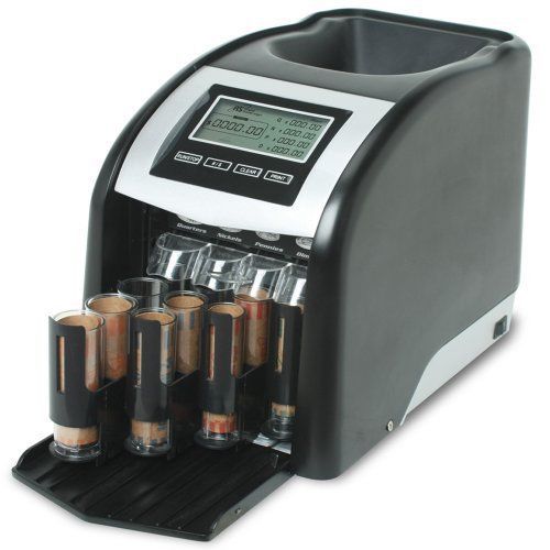 New royal sovereign row coin sorter with auto row advancement digital display an for sale