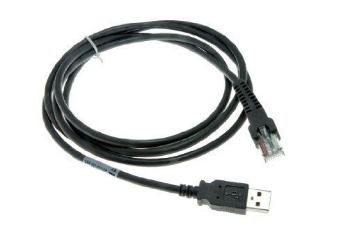 Ecom USB cable for Motorola Symbol barcode scanner CBA-U01-S07ZAR (2M / 6FT Flat