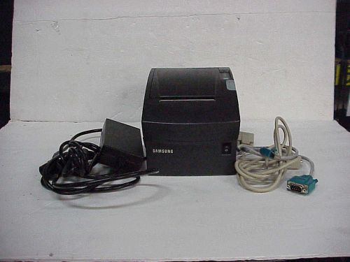 Samsung SRP-350 POS Thermal Receipt Printer Serial w/ PS  SRP-350G