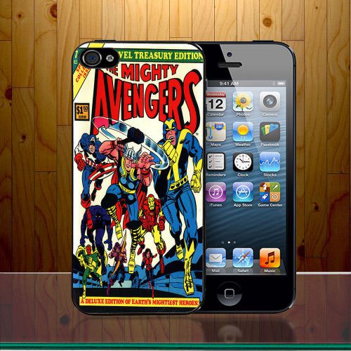 New Almighty Avengers DC Comics Retro Comic Book Case For iPhone and Samsung